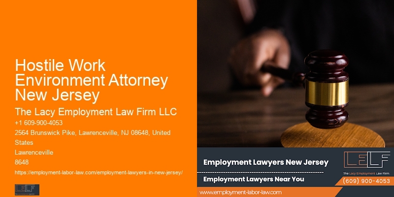 Hostile Work Environment Attorney New Jersey