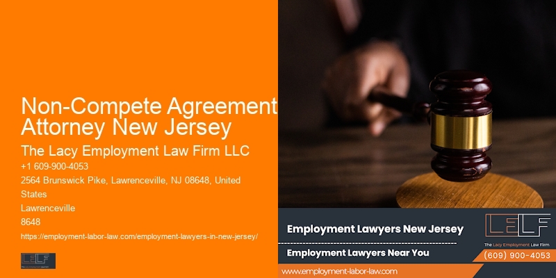 Non-Compete Agreement Attorney New Jersey