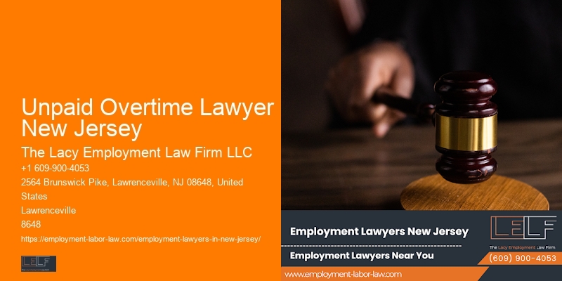 Unpaid Overtime Lawyer New Jersey