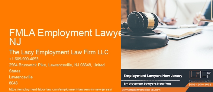 FMLA Employment Lawyers NJ