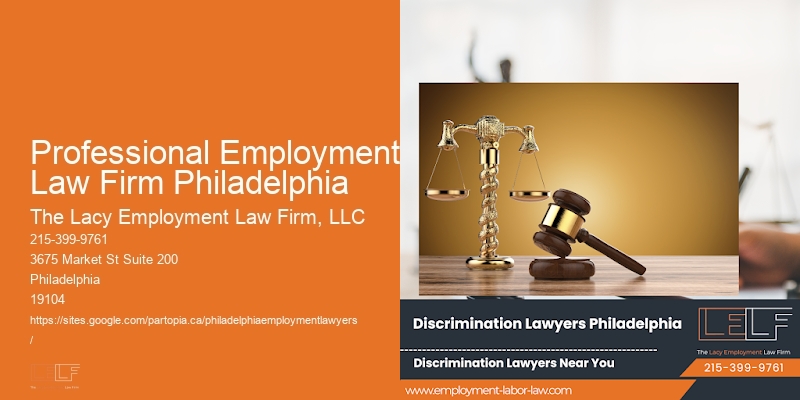 Professional Employment Law Firm Philadelphia