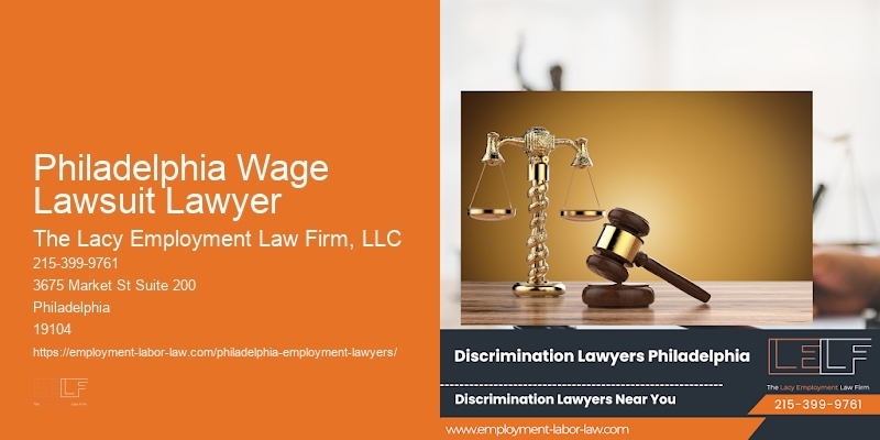 Philadelphia Wage Lawsuit Lawyer