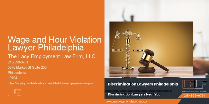 Wage and Hour Violation Lawyer Philadelphia