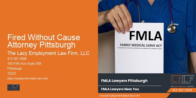 Fired Without Cause Attorney Pittsburgh