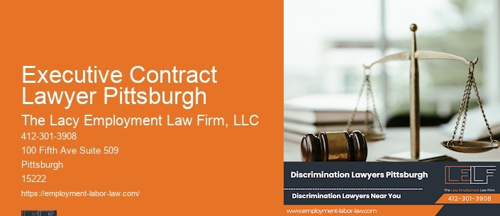 Executive Contract Lawyer Pittsburgh