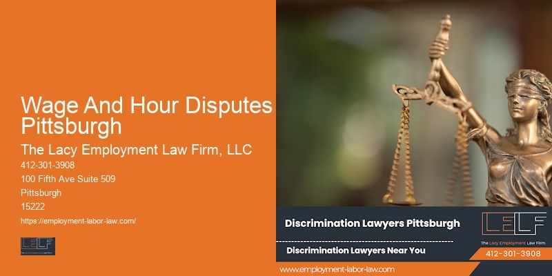 Wage And Hour Disputes Pittsburgh