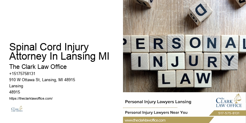Spinal Cord Injury Attorney In Lansing MI