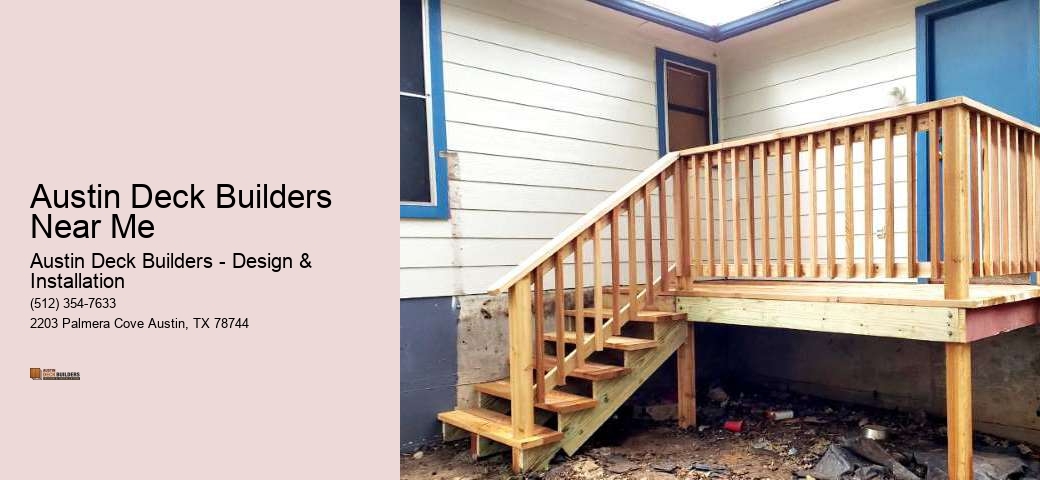 Austin Deck Builders Near Me 
