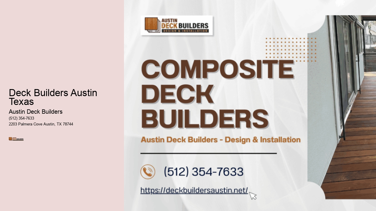 Deck Builders Austin Texas 