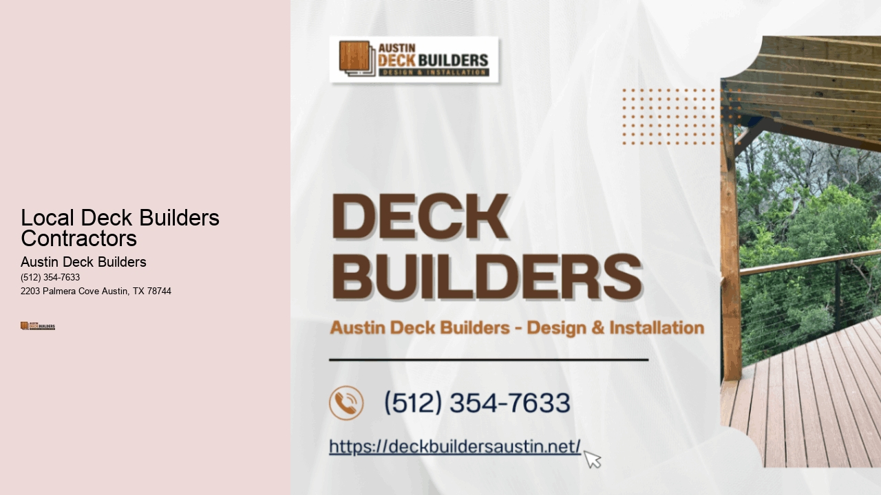 Local Deck Builders Contractors 
