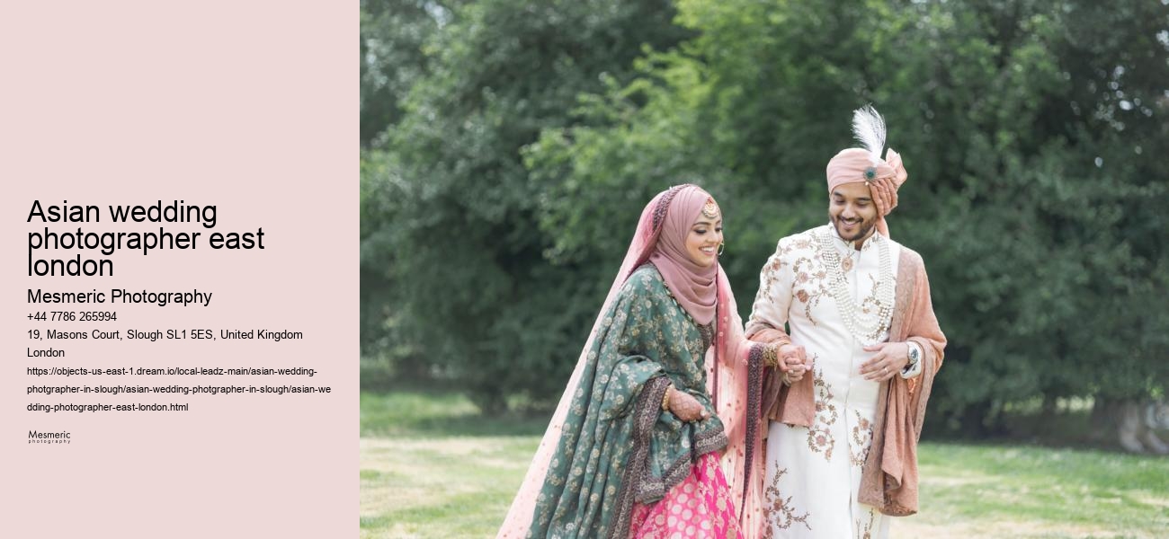 asian wedding photographer east london