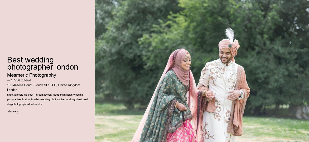 best wedding photographer london