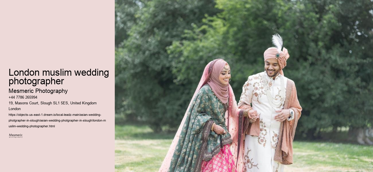 london muslim wedding photographer