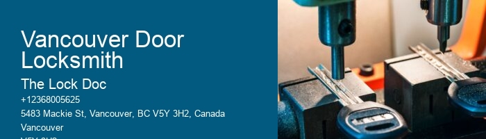 Vancouver Door Locksmith