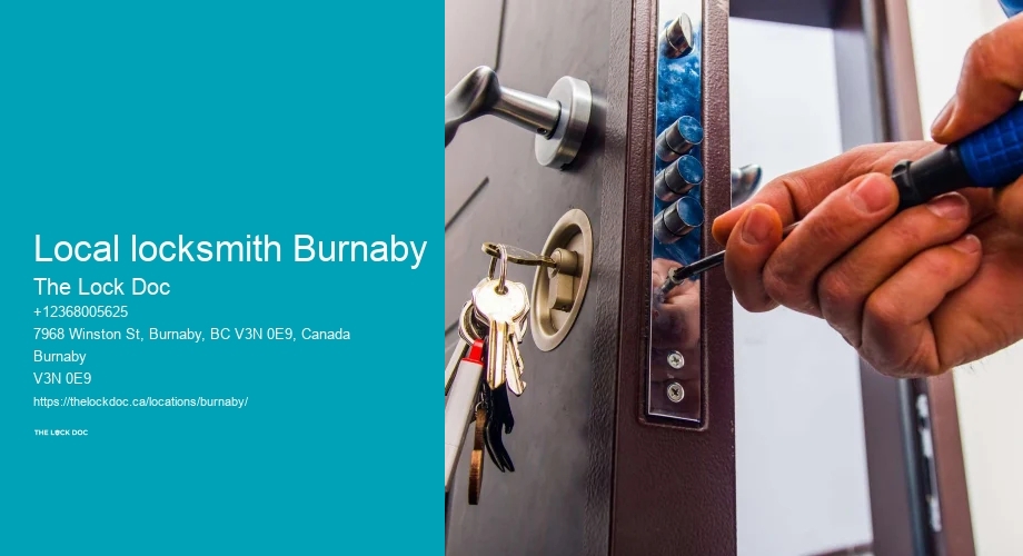 Local locksmith Burnaby