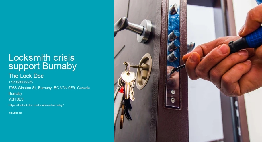Locksmith crisis support Burnaby