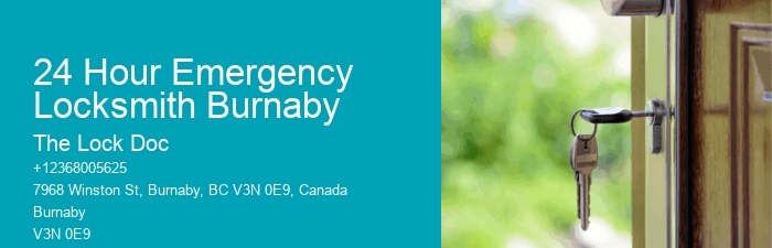 24 Hour Emergency Locksmith Burnaby