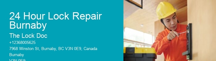 24 Hour Lock Repair Burnaby