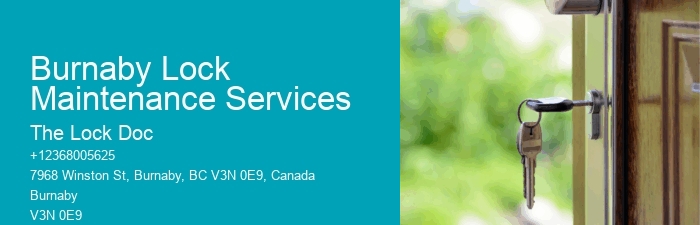 Burnaby Lock Maintenance Services