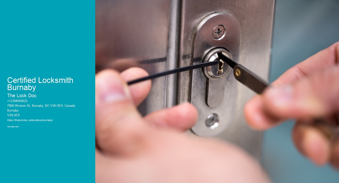 Certified Locksmith Burnaby