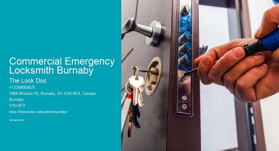 Commercial Emergency Locksmith Burnaby