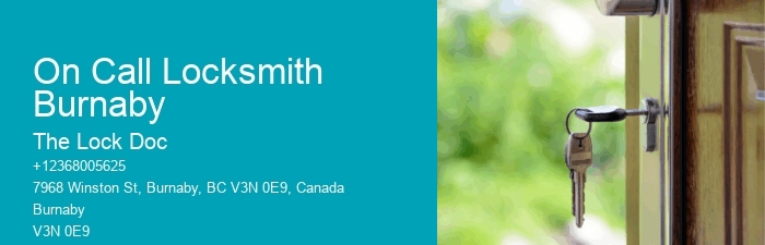 On Call Locksmith Burnaby