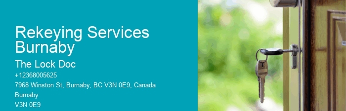 Rekeying Services Burnaby