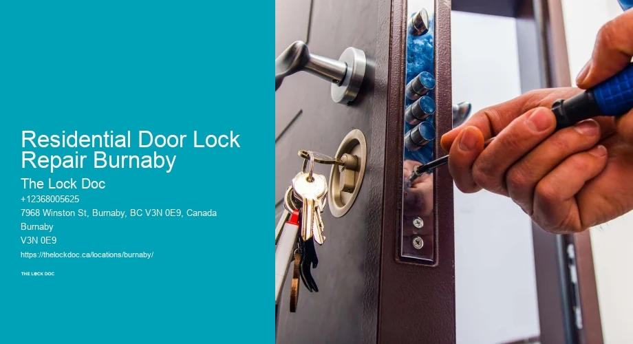 Residential Door Lock Repair Burnaby