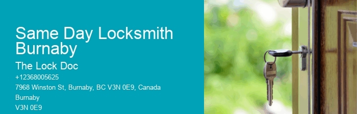 Same Day Locksmith Burnaby