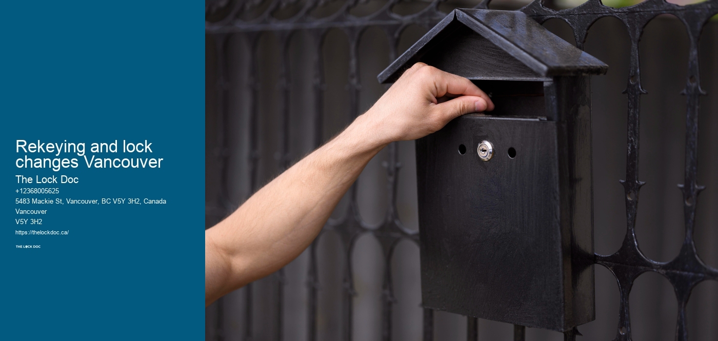 Rekeying and lock changes Vancouver