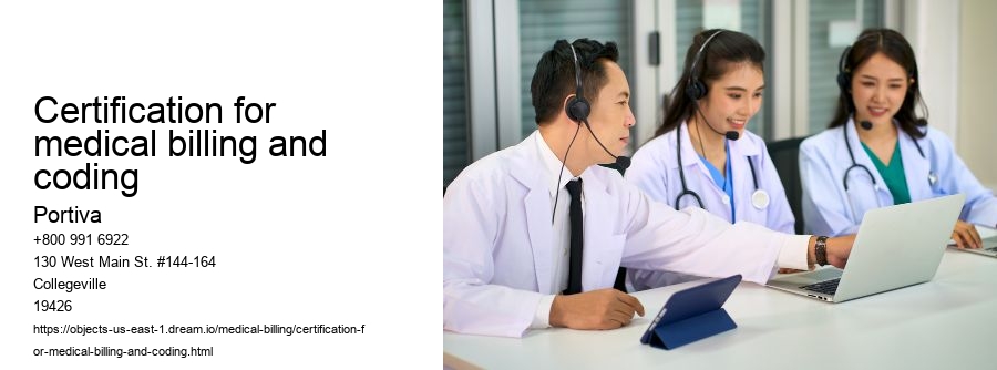 certification for medical billing and coding
