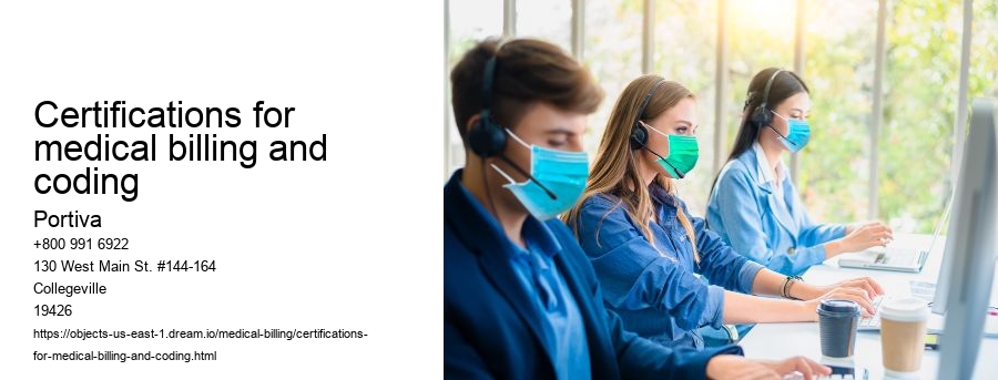 certifications for medical billing and coding