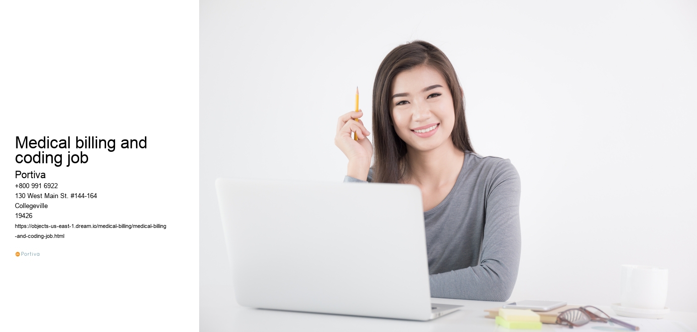 medical billing and coding job