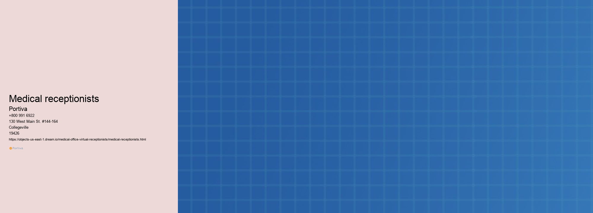 medical receptionists