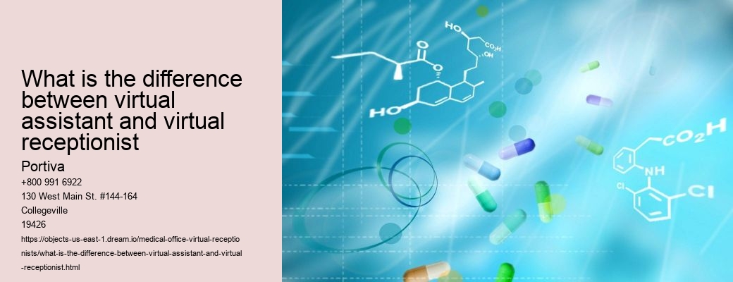 What is the difference between virtual assistant and virtual receptionist