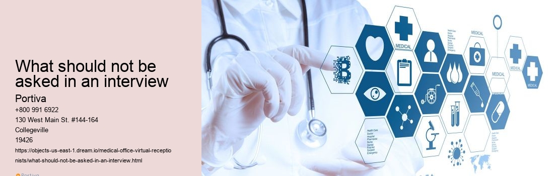 What should not be asked in an interview