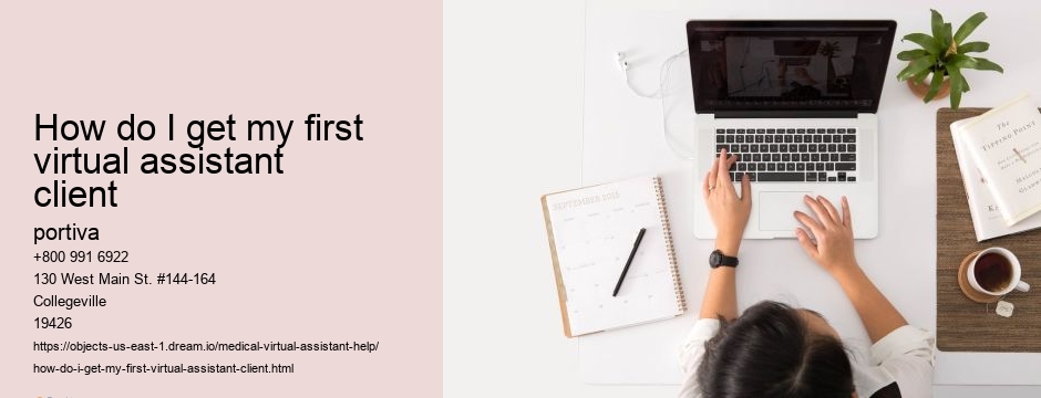 how do I get my first virtual assistant client