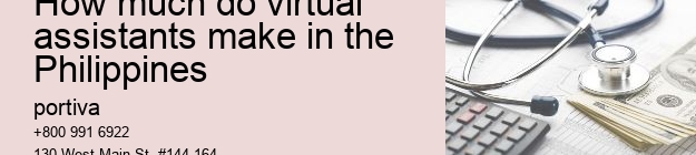 how much do virtual assistants make in the Philippines