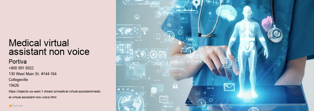 medical virtual assistant non voice