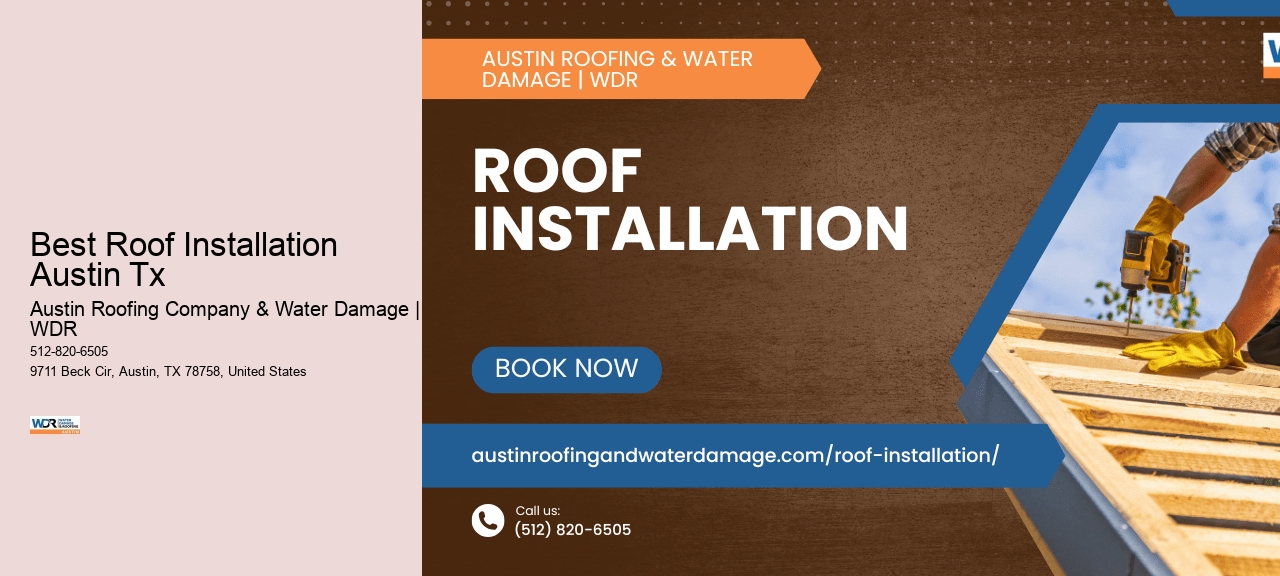 Best Roof Installation Austin Tx