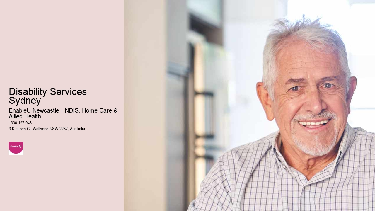 Disability Services Sydney