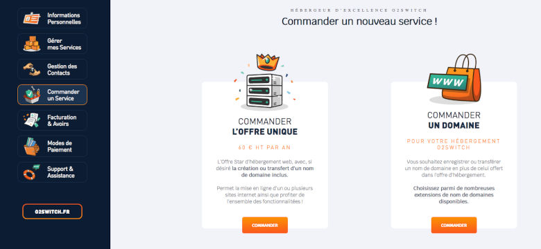 comment modifier dns ovh vers o2switch 02switch