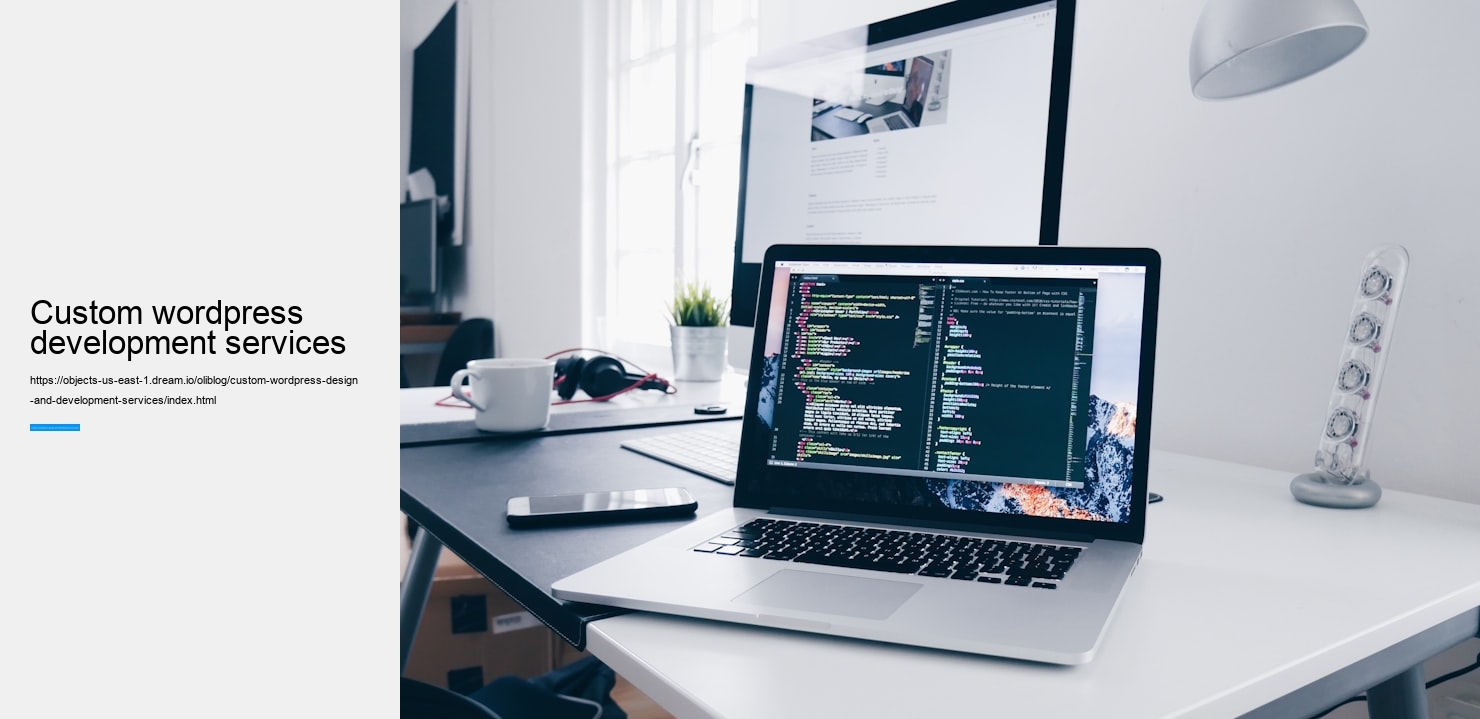 custom wordpress development services