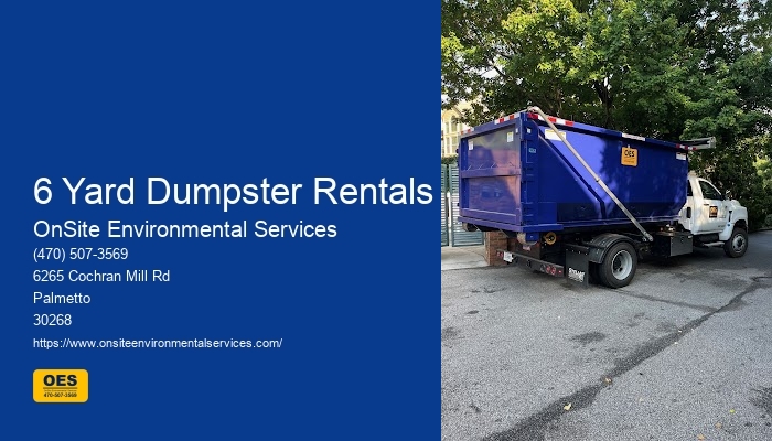 Monthly Residential Dumpster Rental