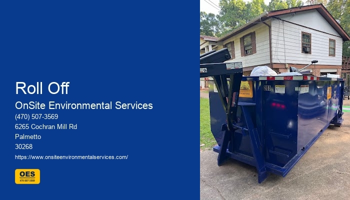 Onsite Dumpster Service
