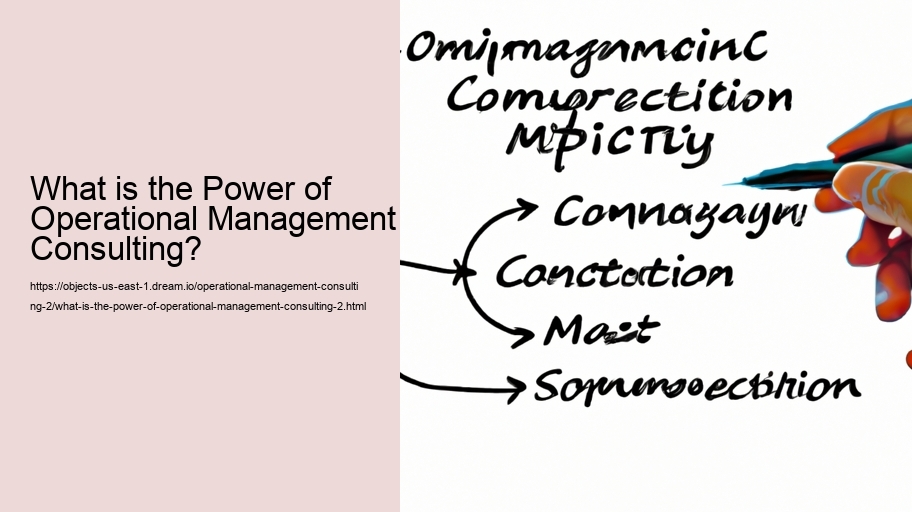 What is the Power of Operational Management Consulting?