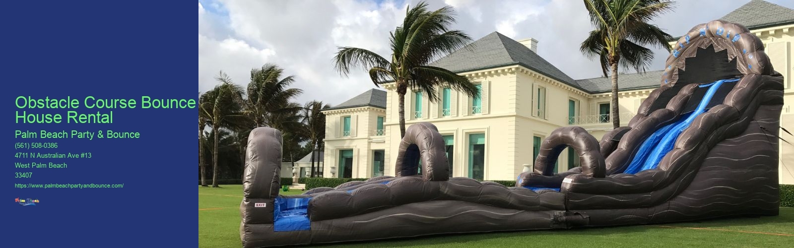 Obstacle Course Bounce House Rental