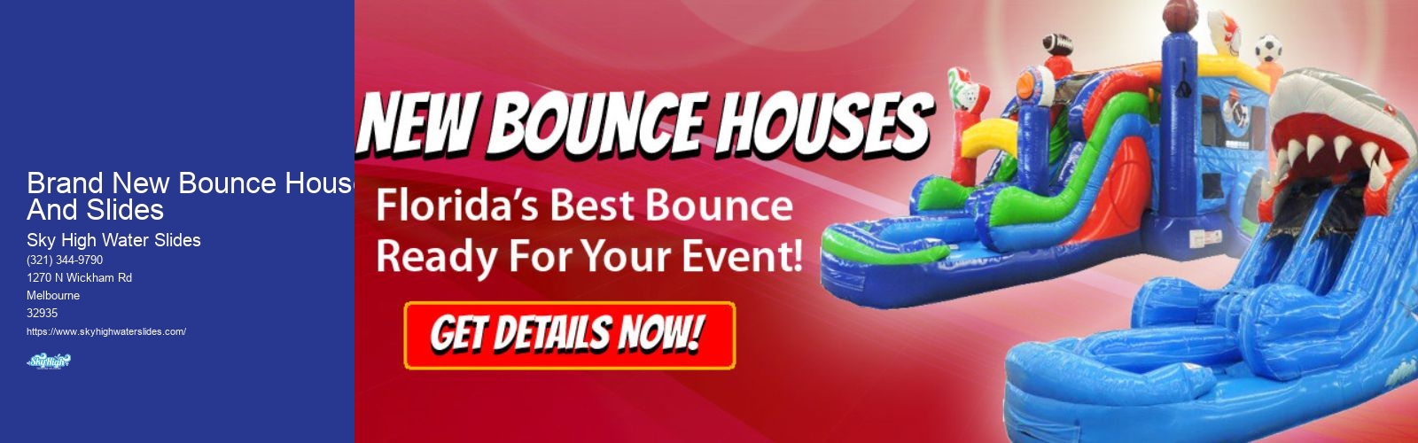 Brand New Bounce Houses And Slides
