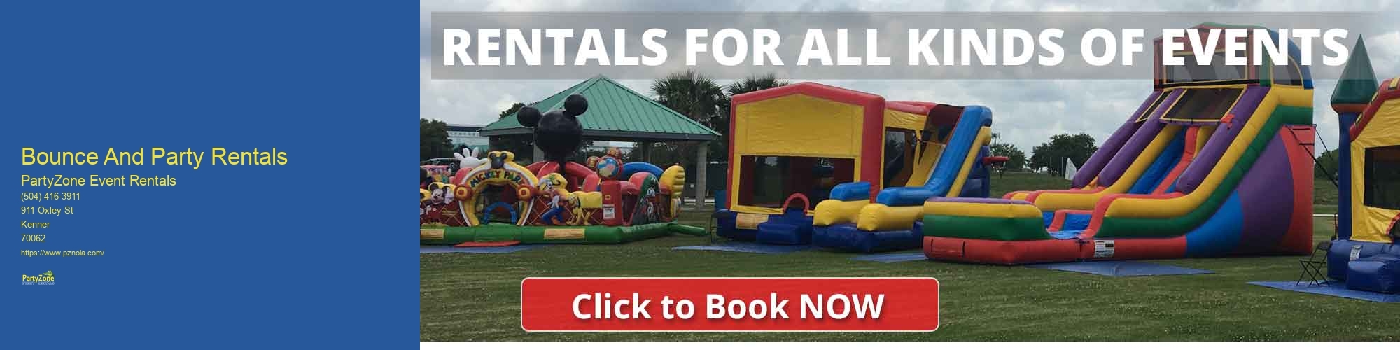 Bounce And Party Rentals PartyZone Event Rentals Bounce And Party Rentals