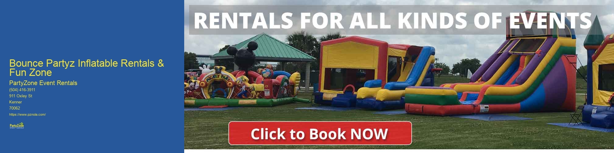 Bounce Partyz Inflatable Rentals & Fun Zone PartyZone Event Rentals Bounce Partyz Inflatable Rentals & Fun Zone